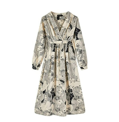 Vintage Szürke Esküvői Vendégruha