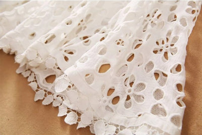 Vintage Fehér Őszi Esküvői Ruha