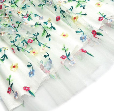 Fehér Modern Vintage Ruha