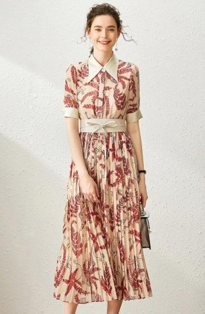 Rózsaszín Modern Vintage Ruha