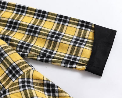 Vintage Sárga És Fekete Csíkos Ruha