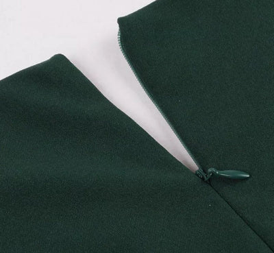 Vintage Zöld Fogadóruha