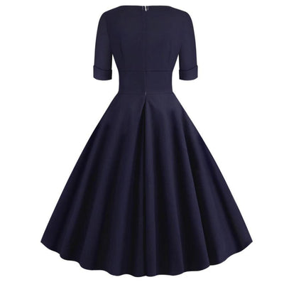 Vintage Rockabilly Ruha 50-Es Évek Navy