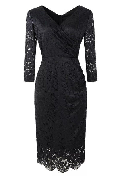 Vintage Fekete Öltöny Ruha