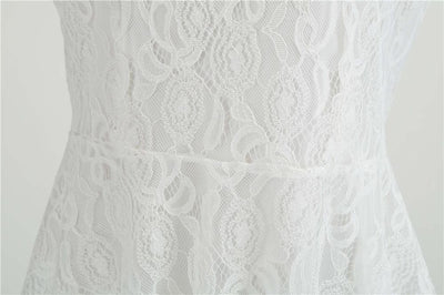 Vintage Trapéz Ruha Fehér