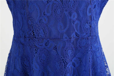 Vintage Trapéz Ruha Kék