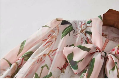 Vintage Régi Rózsaszín Hosszú Ruha