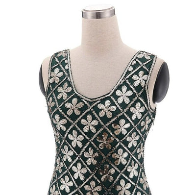 Vintage 20-As Évek Molett Arany Ruha