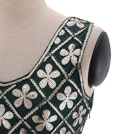 Vintage 20-As Évek Molett Arany Ruha