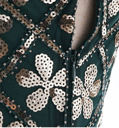 Vintage 20-As Évek Molett Arany Ruha