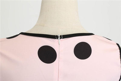 50-Es Évek V-Nyakú Ruha