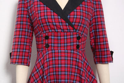 Vintage Piros Téli Ruha