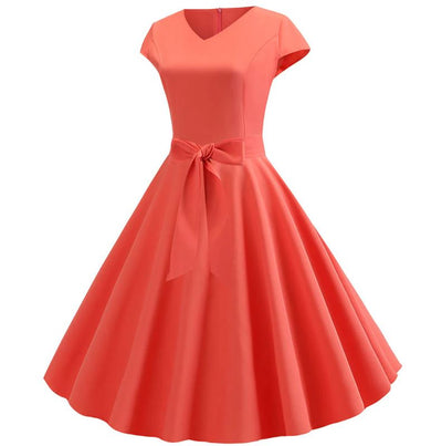 50-Es Évek Pin Up Dress Pink