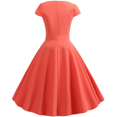 50-Es Évek Pin Up Dress Pink