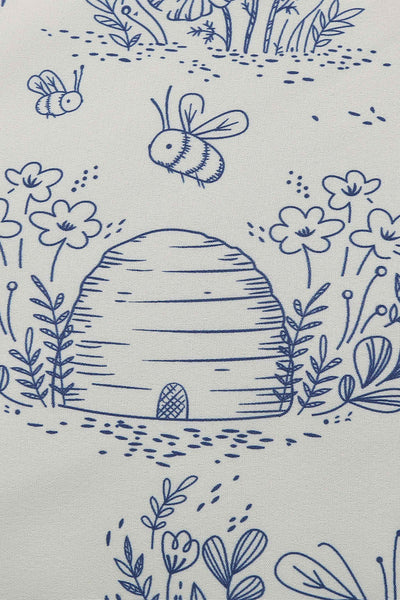 Vintage 1950-Es Évek Virágmintás Ruha