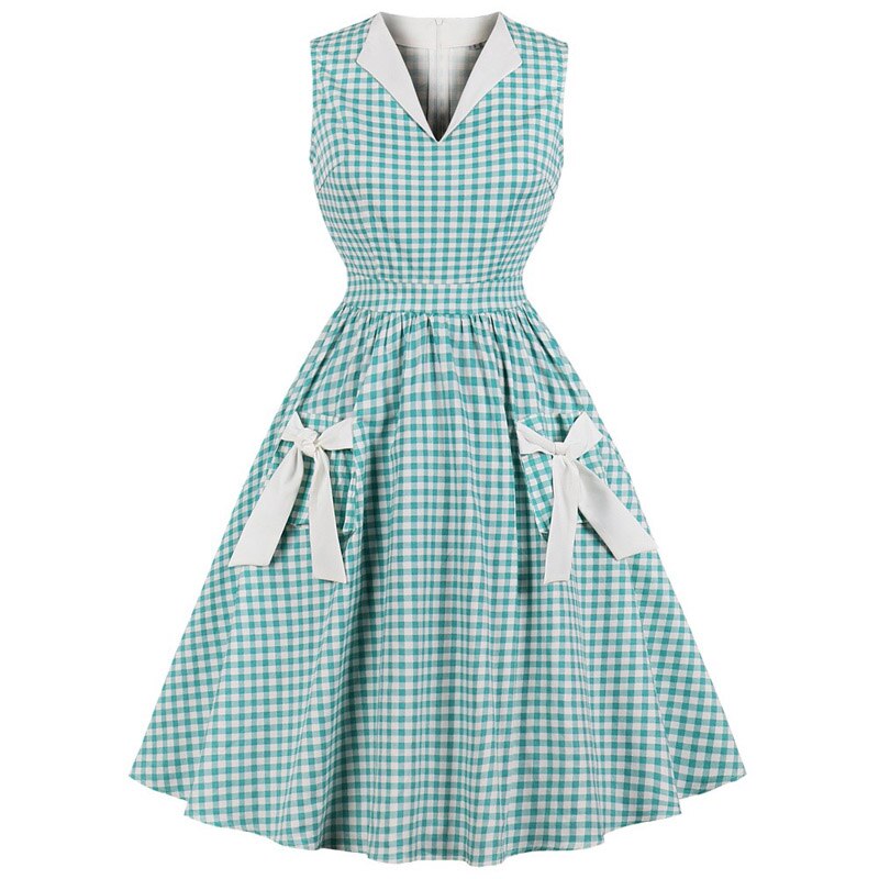 Rockabilly Gingham Ruha