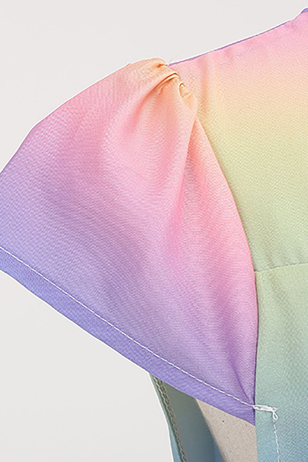 Vintage 50-Es Évek Stílusú Szivárványos Ruha