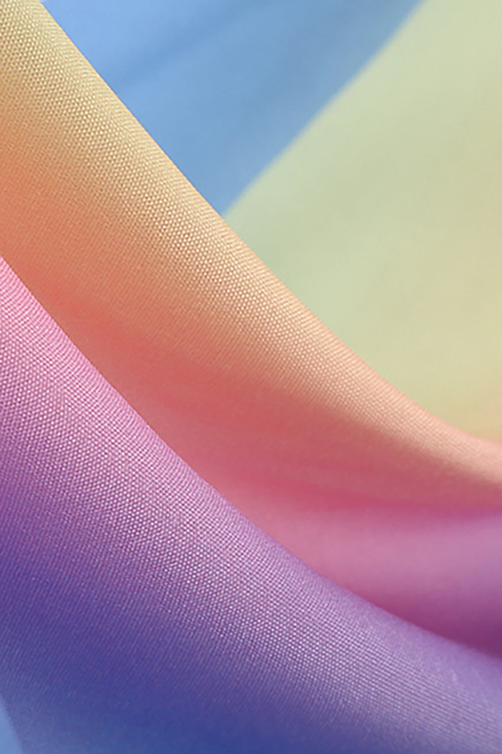 Vintage 50-Es Évek Stílusú Szivárványos Ruha