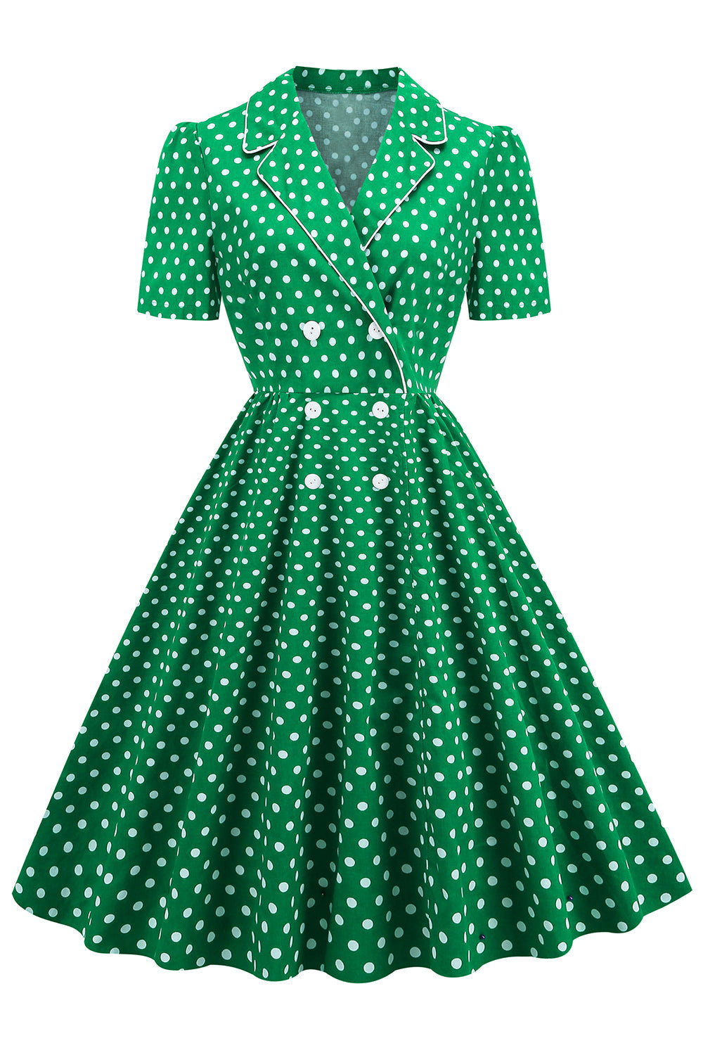 Vintage ruha - Ezüst pöttyös Vintage ruha - Ezüst pöttyös