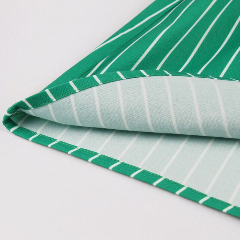 50-Es Évek Vintage Zöld Ruha