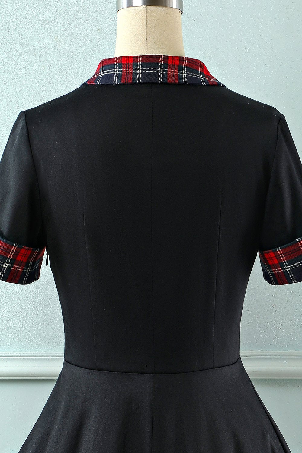 Vintage Ágyazási Galléros Ruha