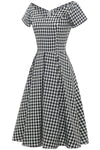 Vintage Check Midi Ruha