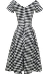 Vintage Check Midi Ruha