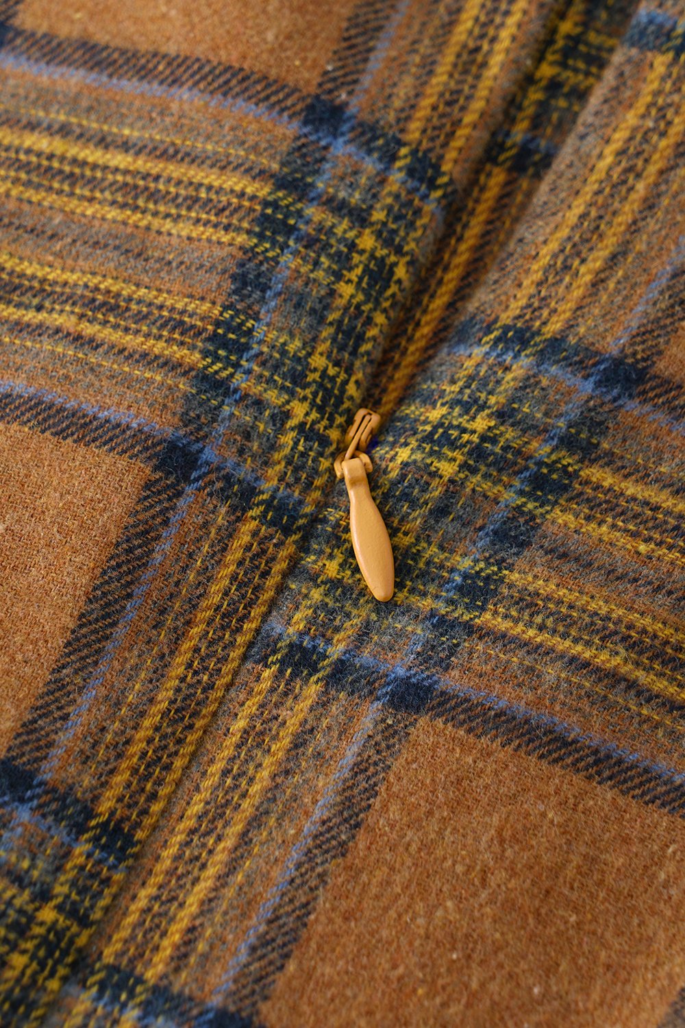 Vintage Barna Kockás Ruha