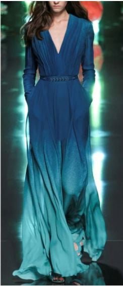 40-Es Évek Vintage Kék Ruha