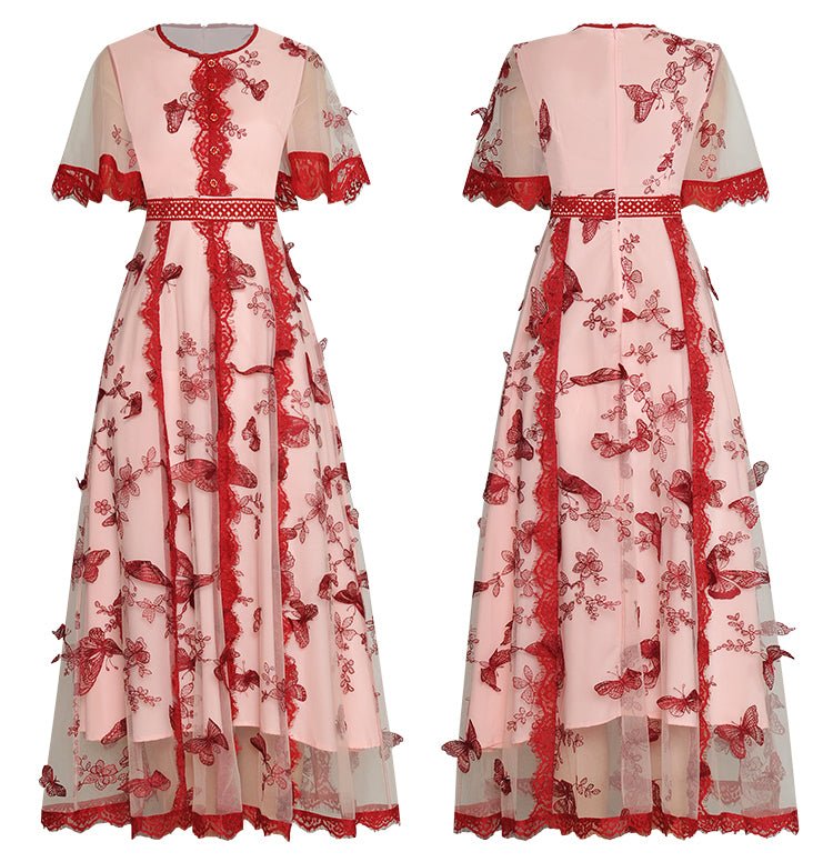 40-Es Évek Vintage Virágos Ruha