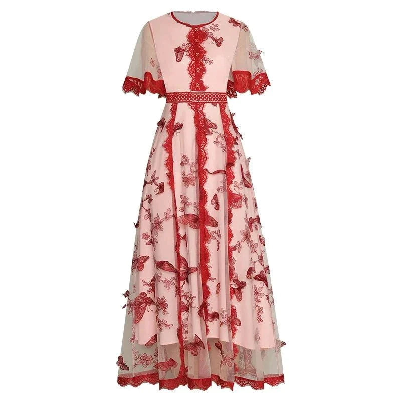 40-Es Évek Vintage Virágos Ruha