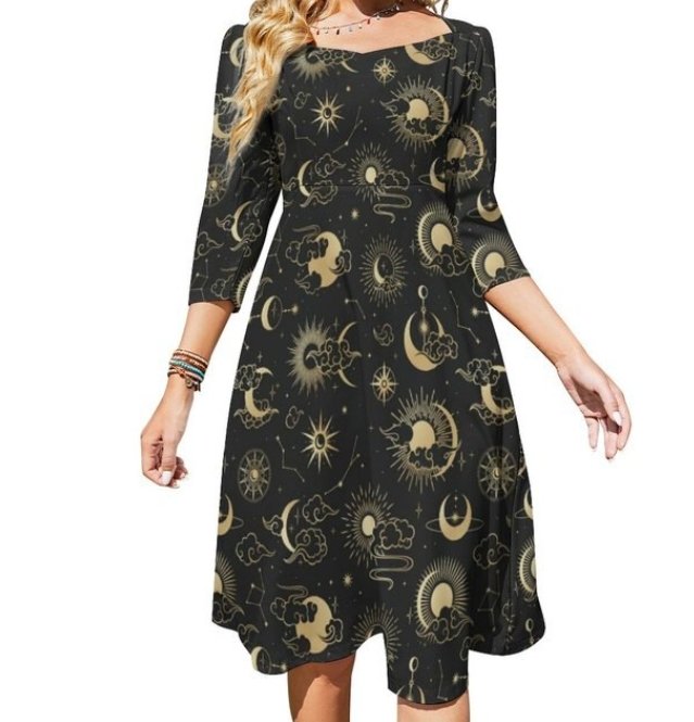 Női 70-Es Évek Vintage Hát Nélküli Ruha