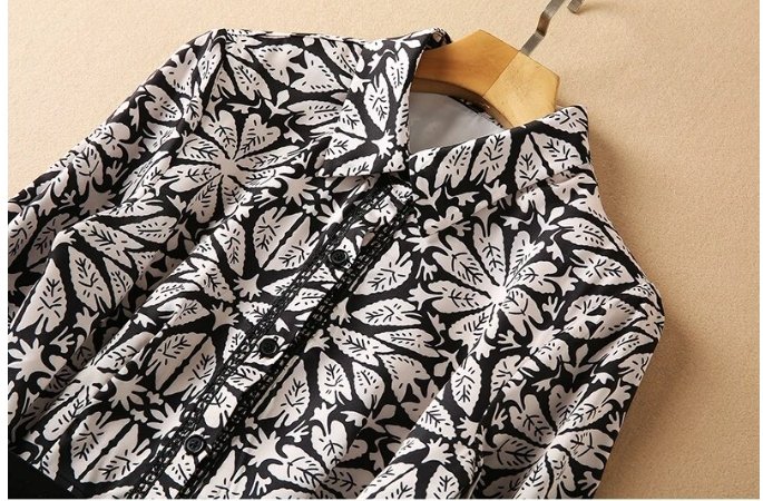 40-Es Évek Fekete Virágos Ruha