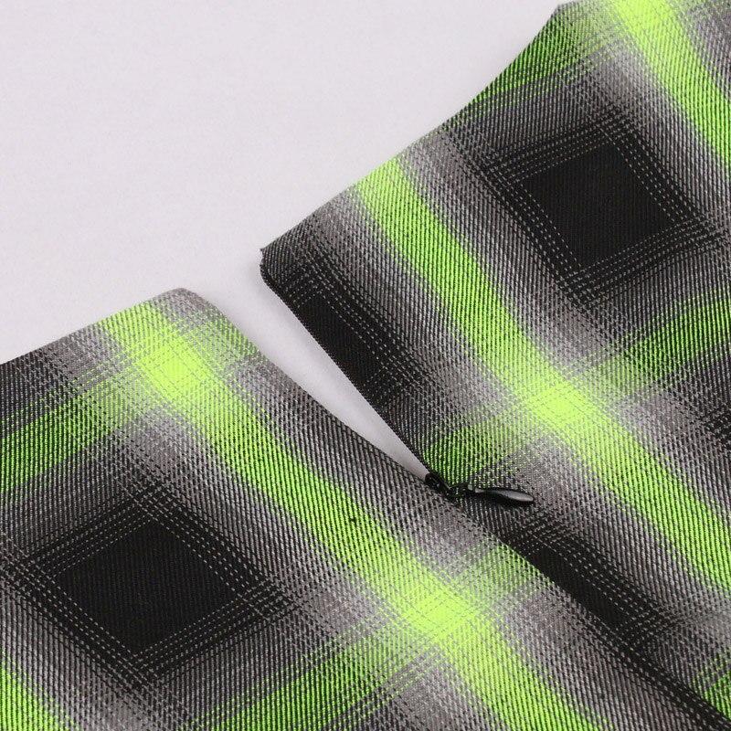 Ujjatlan Vintage Kockás Ruha