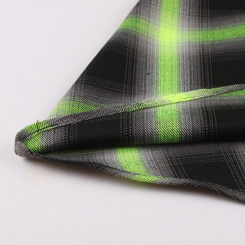 Ujjatlan Vintage Kockás Ruha