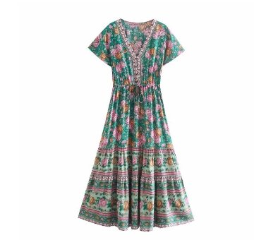 70-Es Évek Virágos Ruha