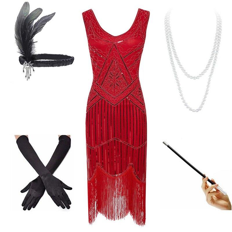 20-As Évek Vintage Piros Ruha