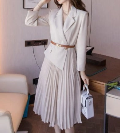 40-Es 50-Es Évek Klasszikus Fehér Ruha