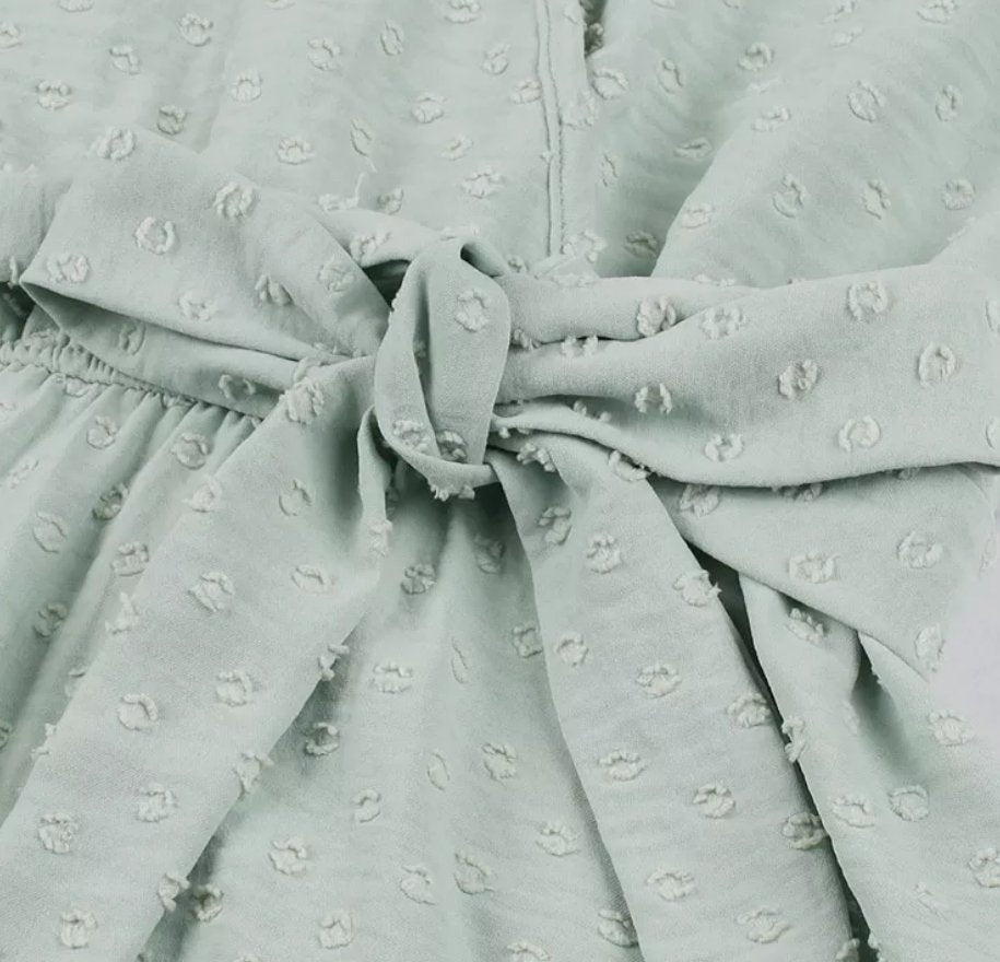 50-Es Évek Pin Up Tömör Zöld Ruha