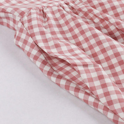 50-Es Évek Gingham Ruha