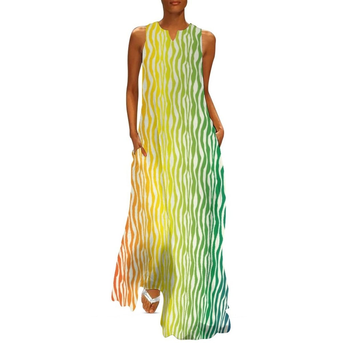 Színes Vintage 70-Es Évek Ruha