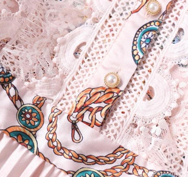 40-Es Évek Pillangós Galléros Ruha