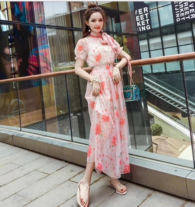 40-Es Évek Vintage Ruha Halvány Korall