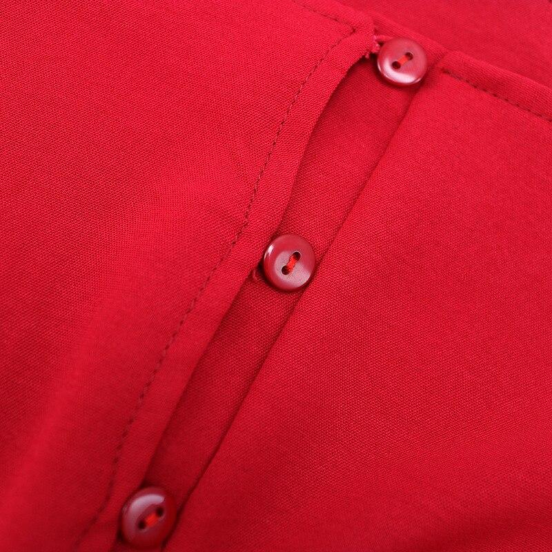 50-Es Évek Red Őszi Ruha