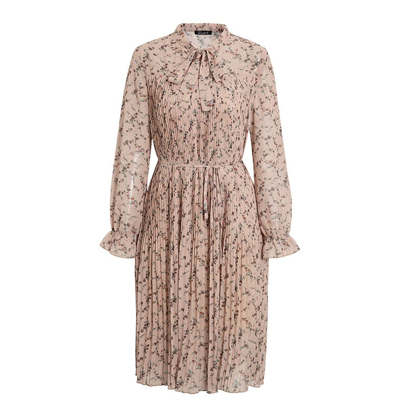 Vintage Virágos Ünnepi Ruha