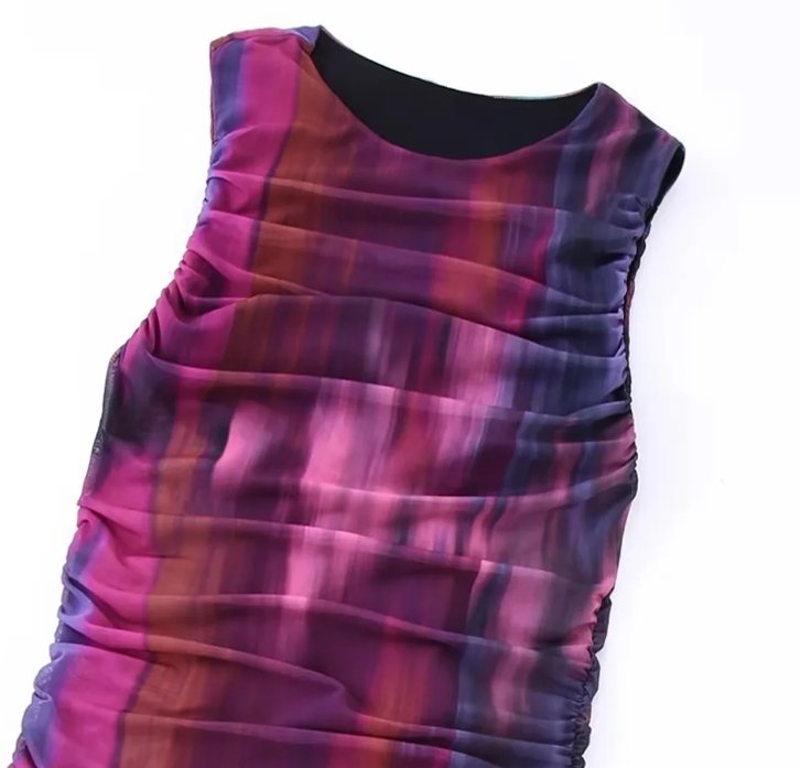 Színes 70-Es Évek Estélyi Ruha