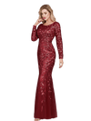 Elegáns Estélyi Ruha - Gatsby Burgundy