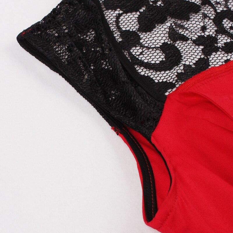 Vintage Rockabilly Piros Estélyi Ruha