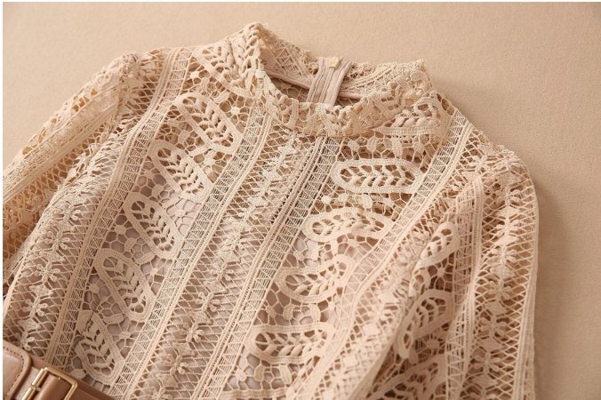 Vintage Halvány Rózsaszín Csipke Ruha