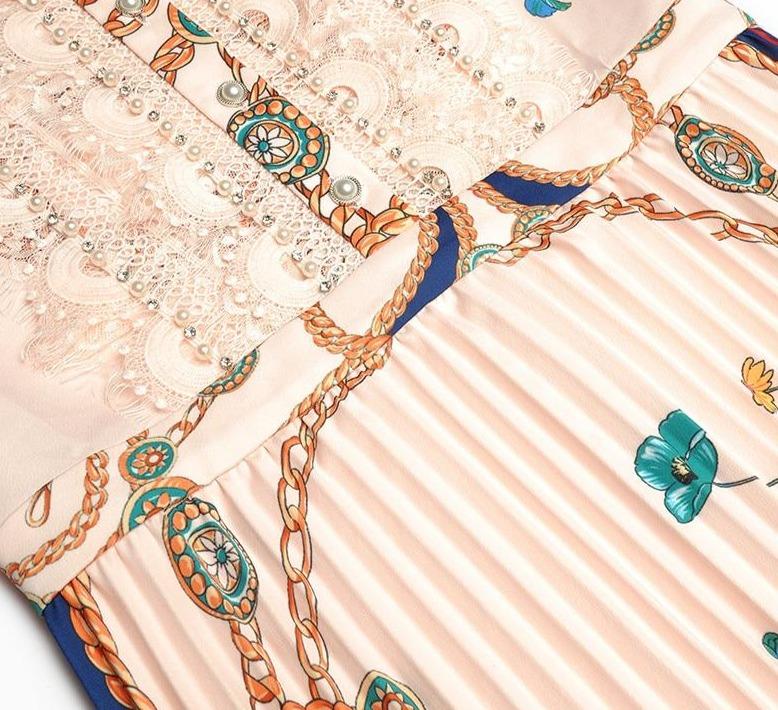 40-Es Évek Stílusú, Rózsaszín Ruha